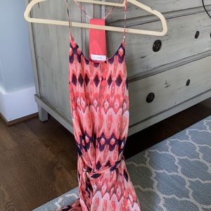 Bishop + Young Coral Maxi Dress